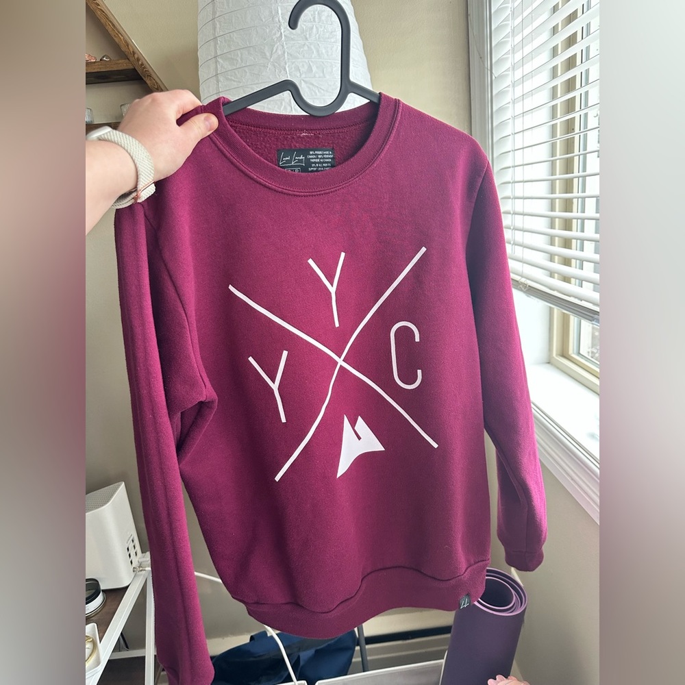 Local Laundry YYC Crew Neck - Maroon - Picture 2 of 5